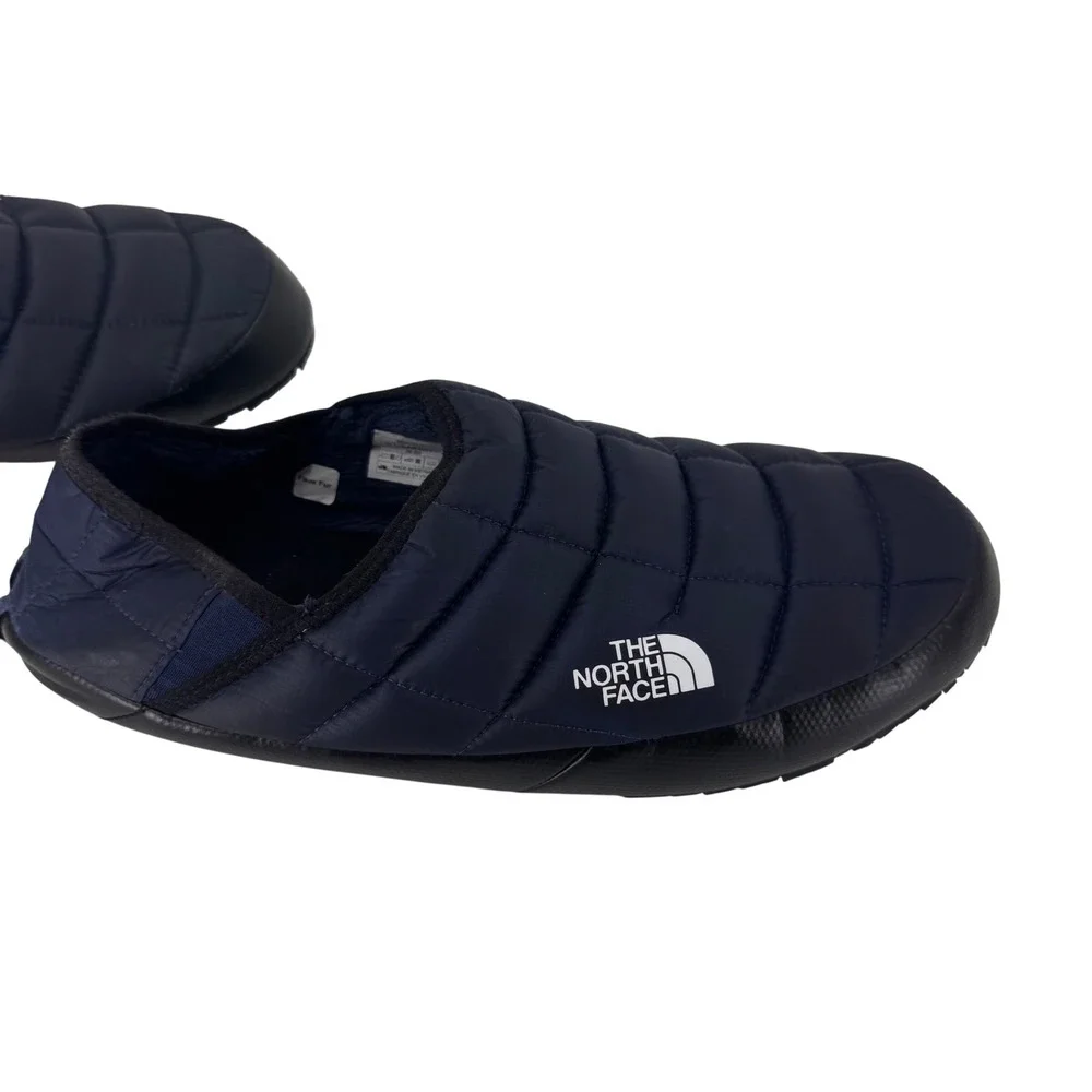 The North Face Mens Thermoball Traction Mule V Navy Blue Slippers Size 14